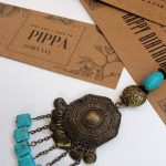 Lagenlook Boho Vintage Turquoise Longline Necklace  (Matching items available)