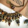 jasper thong necklace